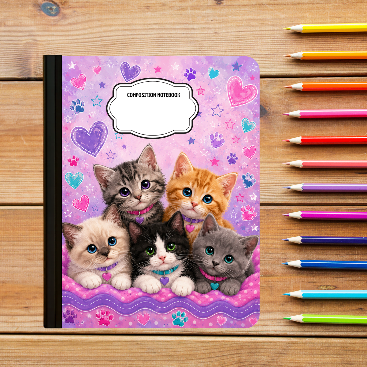 Composition Notebook - Kittens