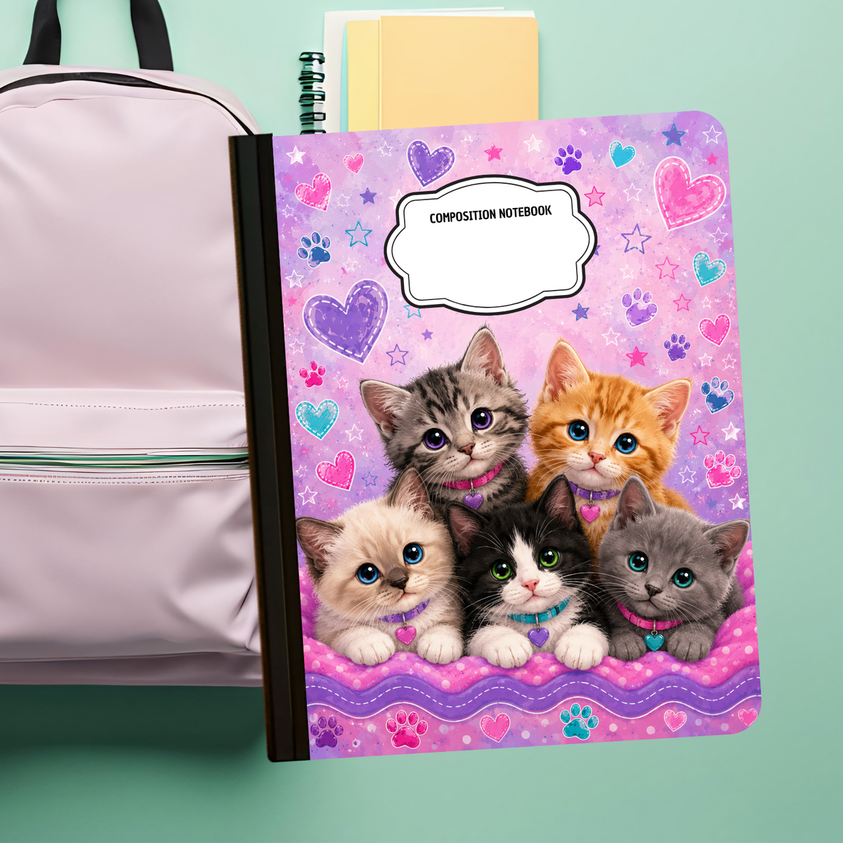 Composition Notebook - Kittens