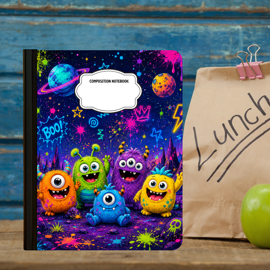 Composition Notebook - Little Monsters