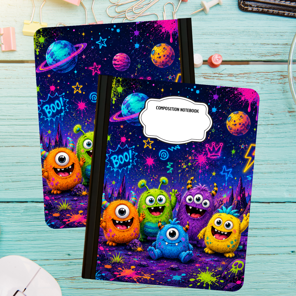 Composition Notebook - Little Monsters