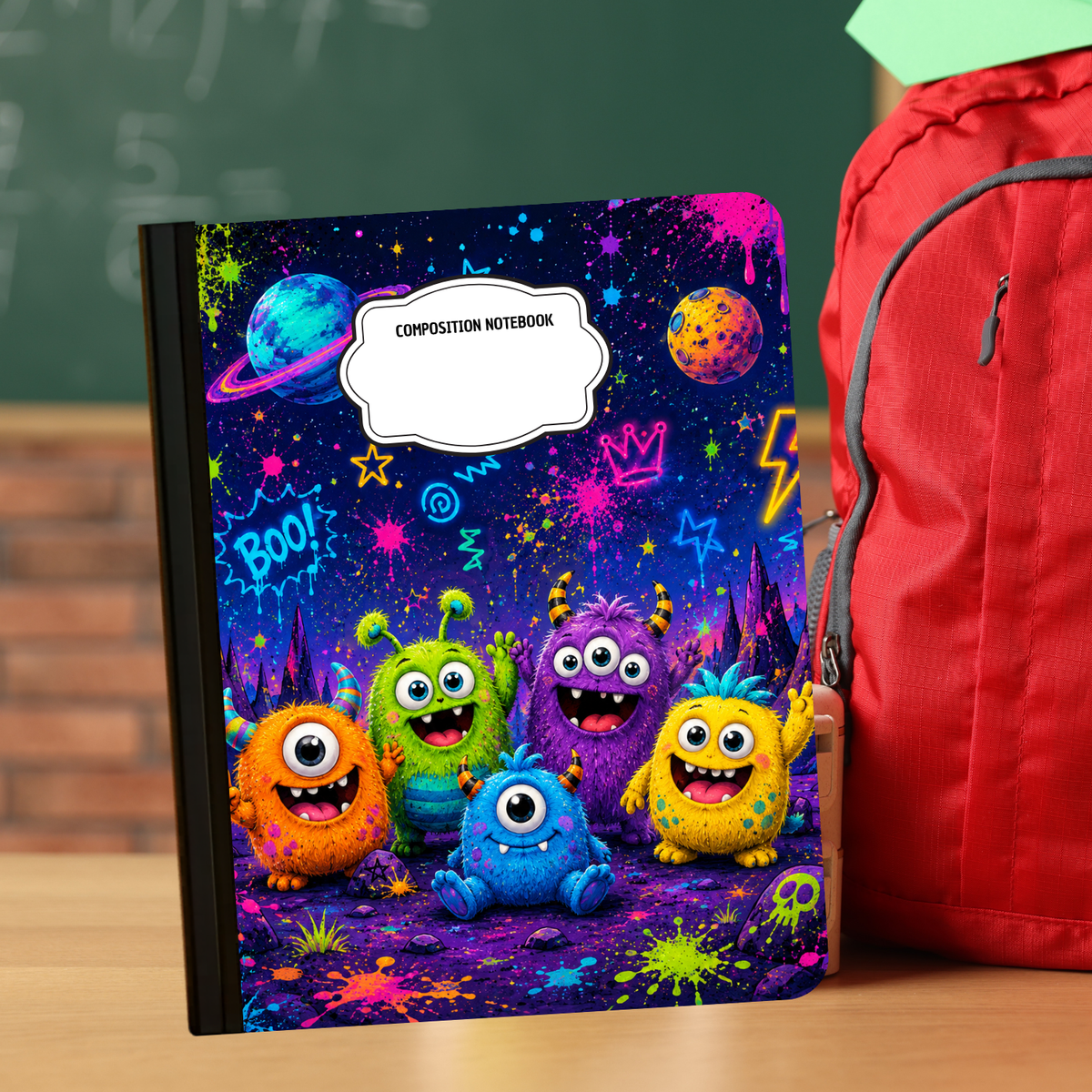 Composition Notebook - Little Monsters