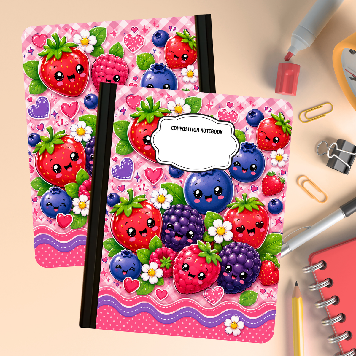 Composition Notebook - Mixed Berries