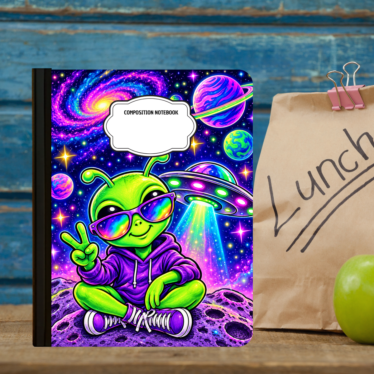 Composition Notebook - Peace Out