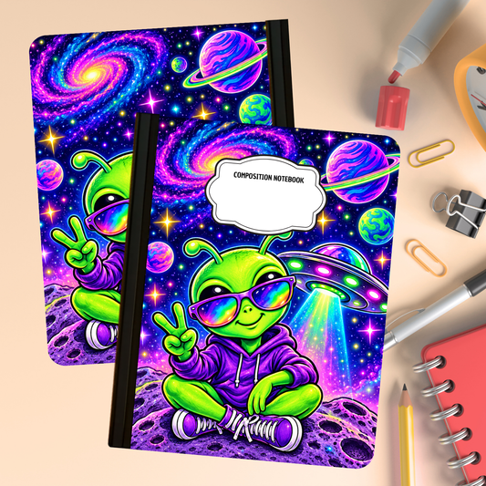 Composition Notebook - Peace Out