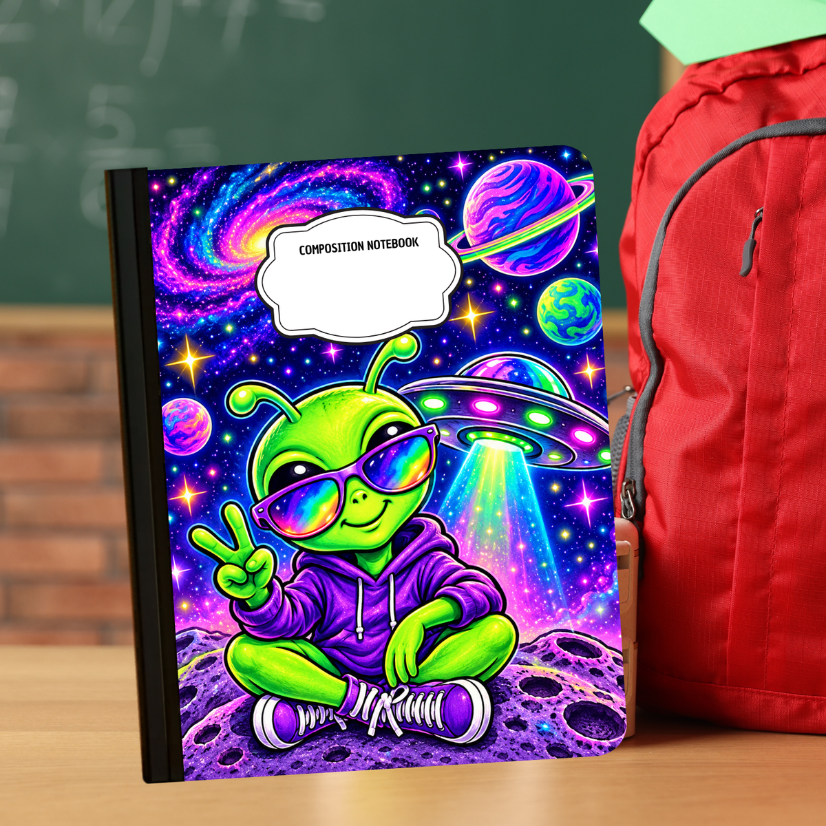 Composition Notebook - Peace Out