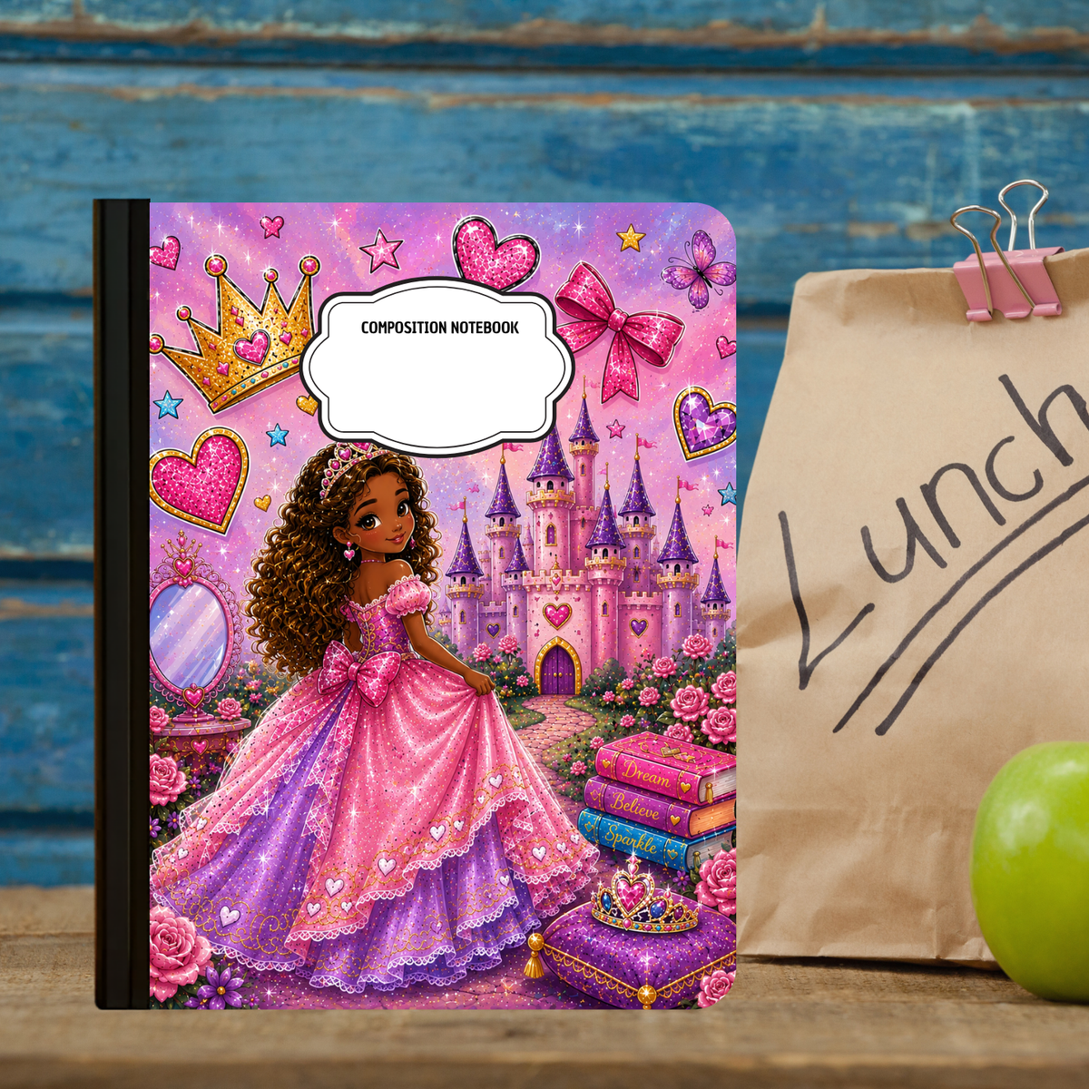 Composition Notebook - Princess