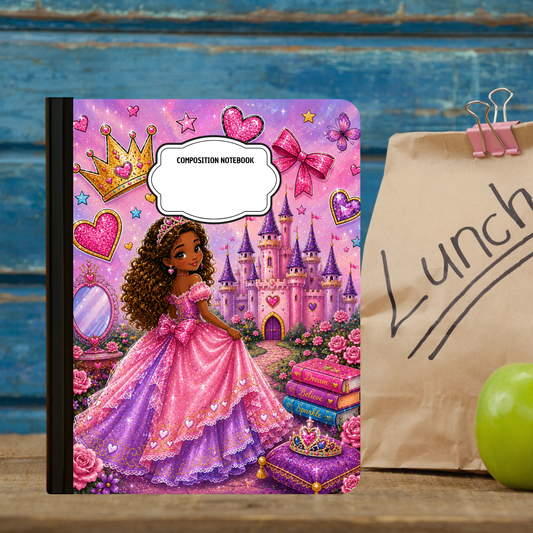 Composition Notebook - Princess