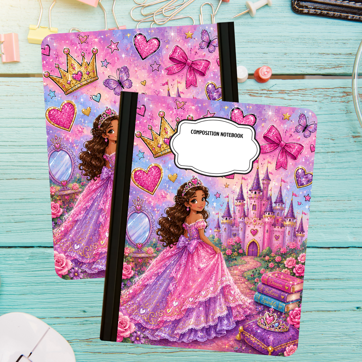 Composition Notebook - Princess