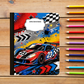 Composition Notebook - Race Car