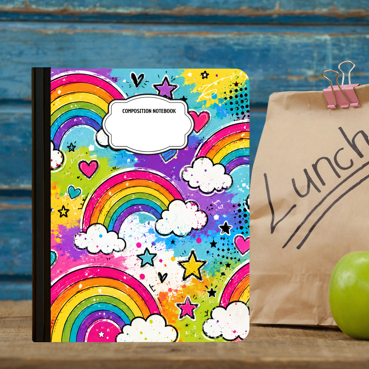 Composition Notebook - Rainbow