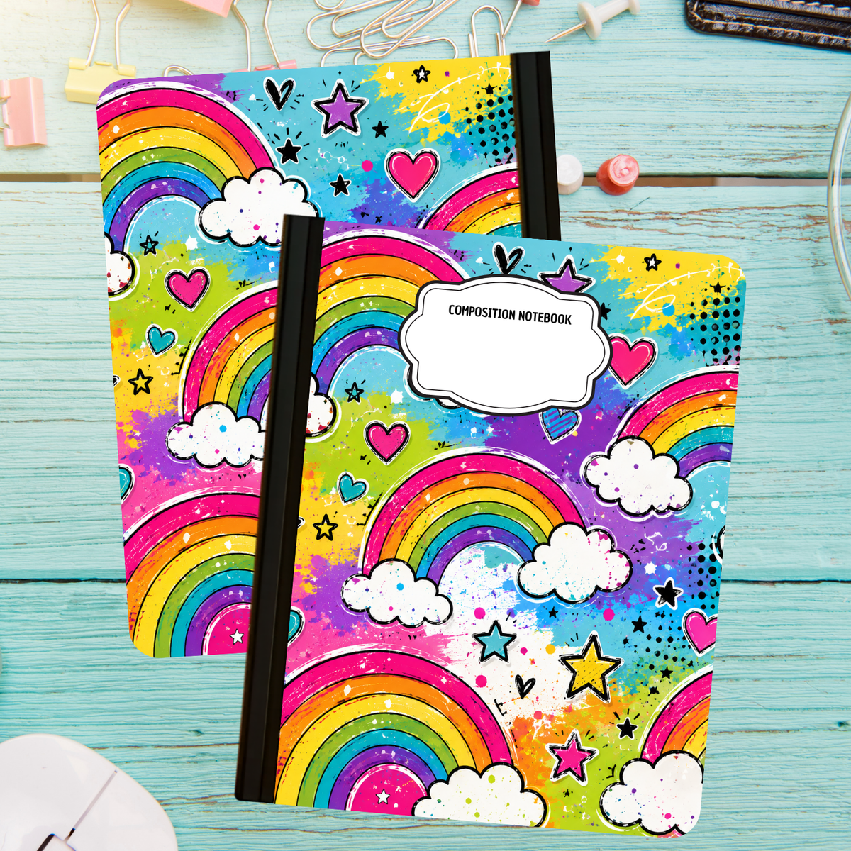 Composition Notebook - Rainbow