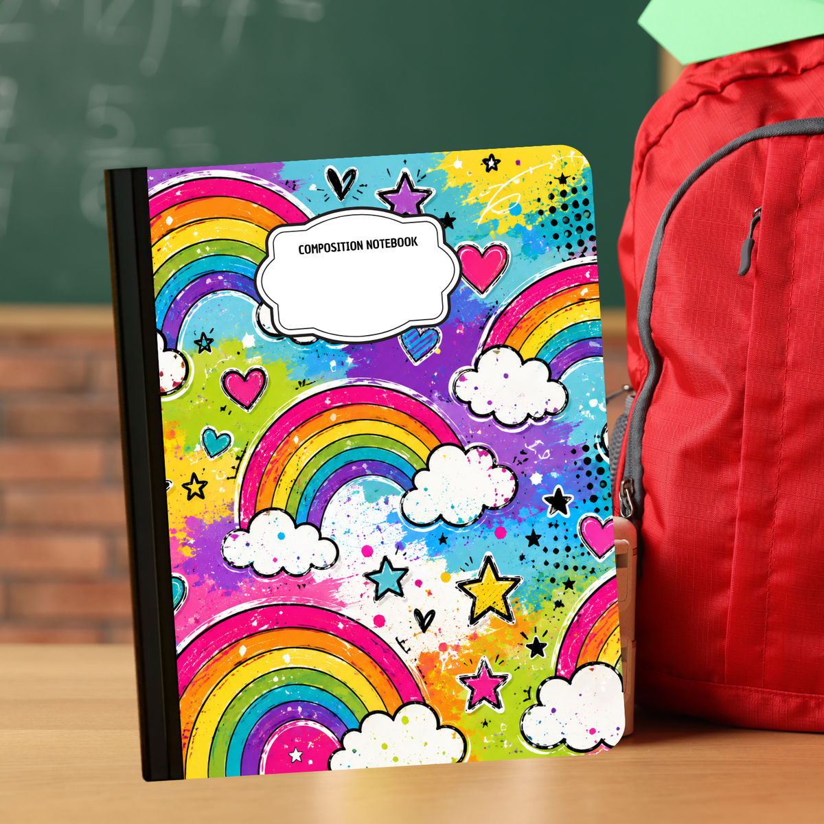 Composition Notebook - Rainbow