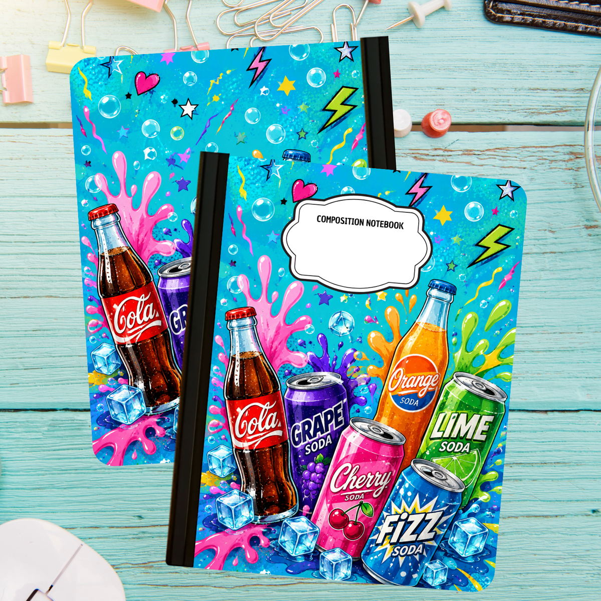 Composition Notebook - Soda Pop