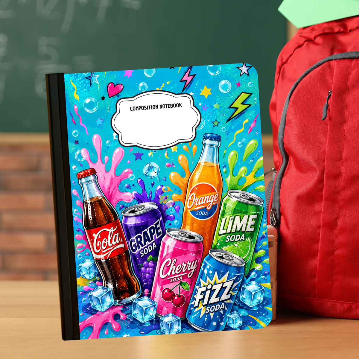Composition Notebook - Soda Pop
