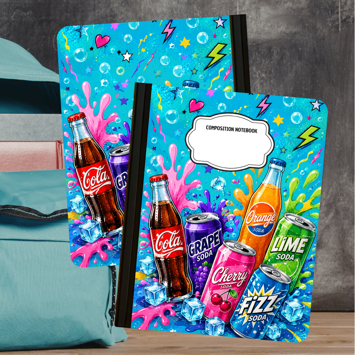 Composition Notebook - Soda Pop