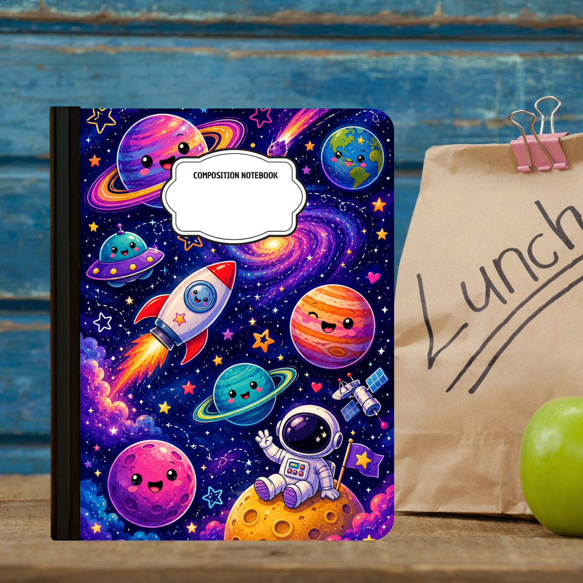 Composition Notebook - Space