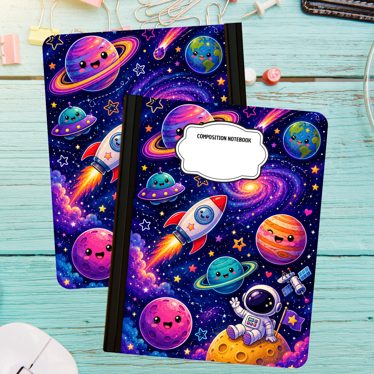 Composition Notebook - Space