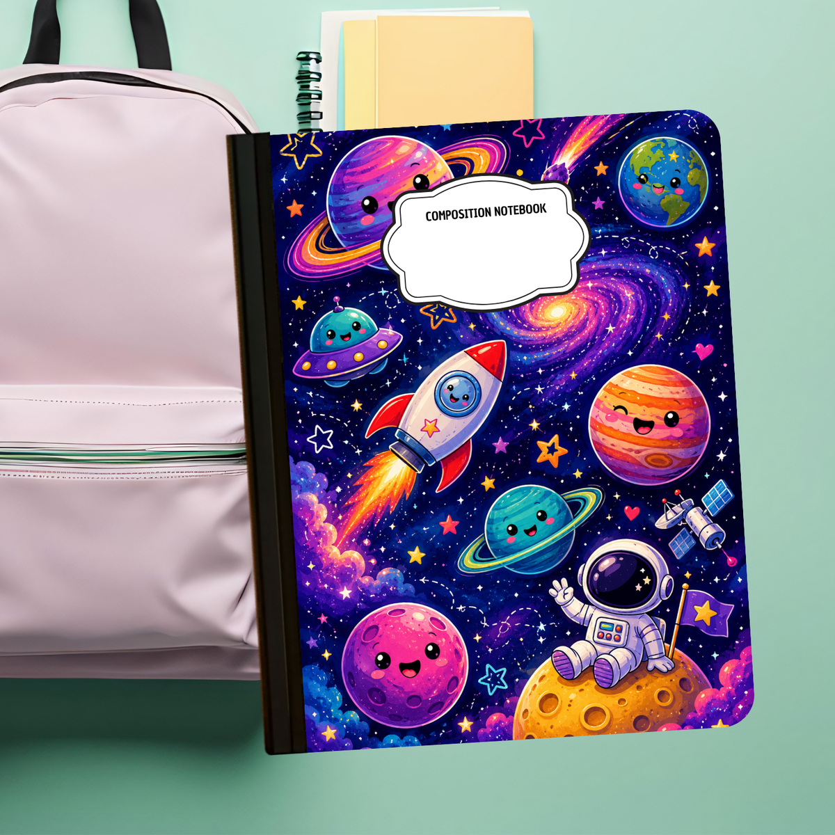 Composition Notebook - Space