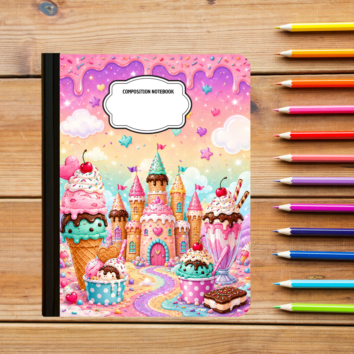 Composition Notebook - Sundae Fantasy