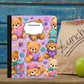 Composition Notebook - Teddy Buttons