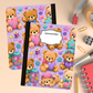 Composition Notebook - Teddy Buttons