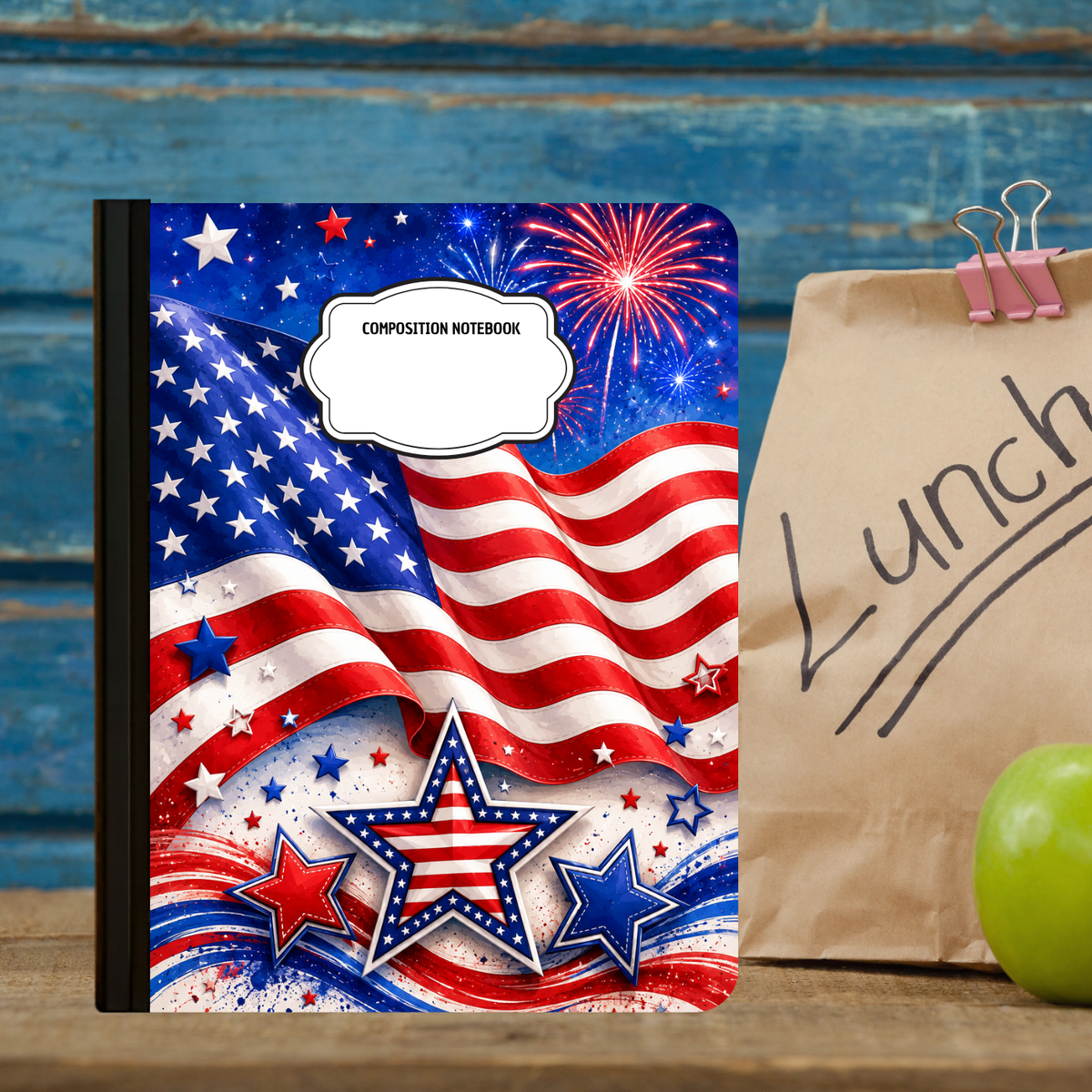 Composition Notebook - USA