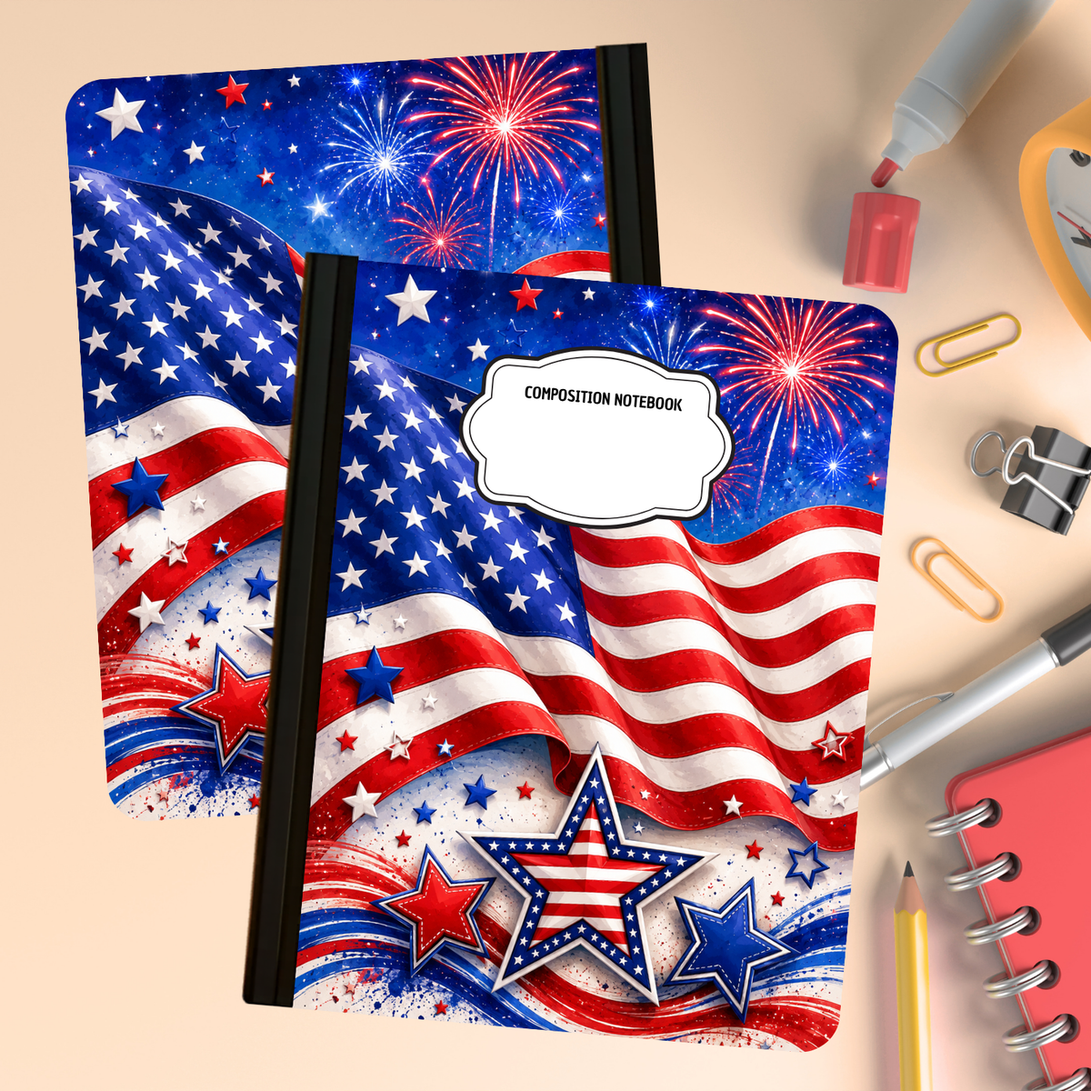 Composition Notebook - USA