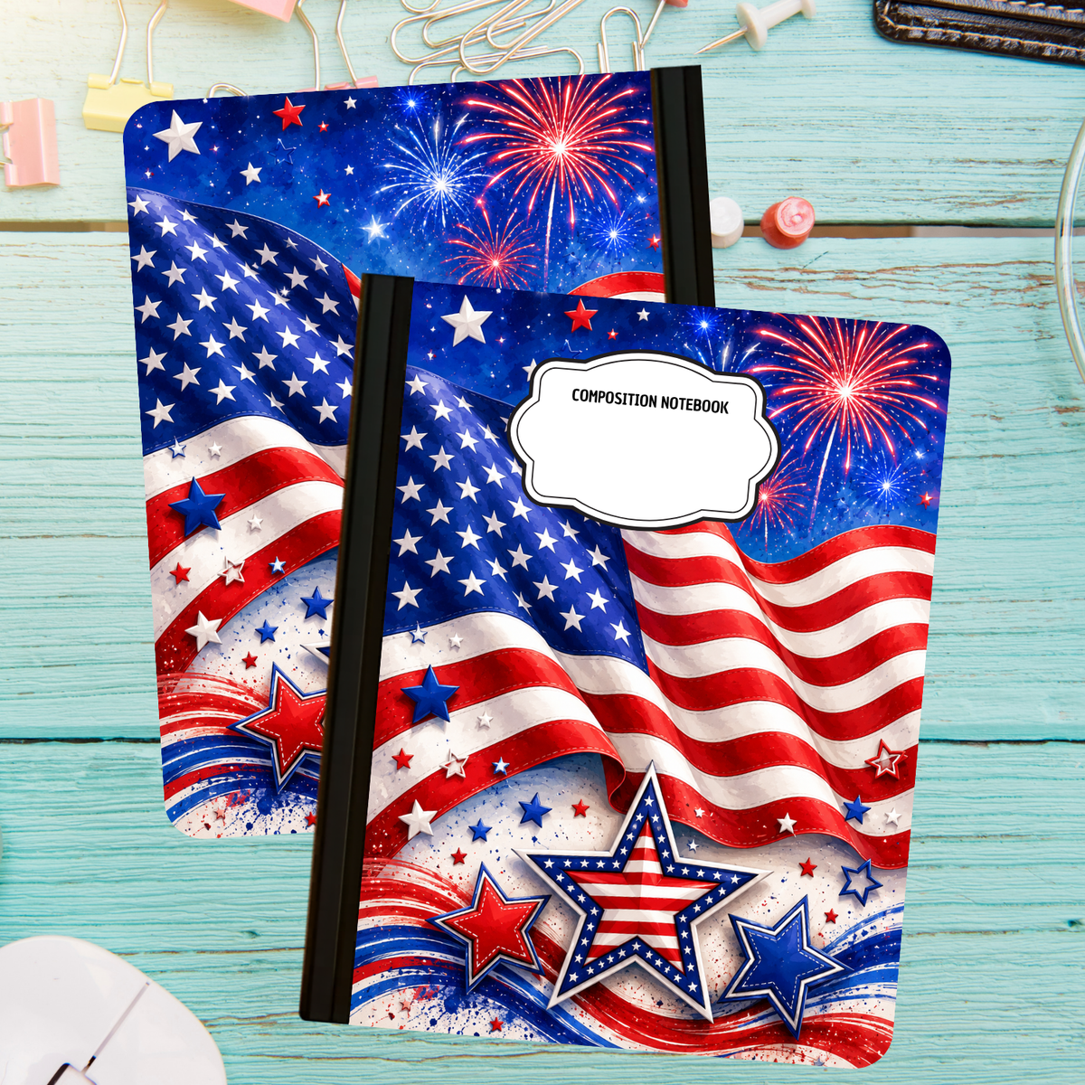 Composition Notebook - USA