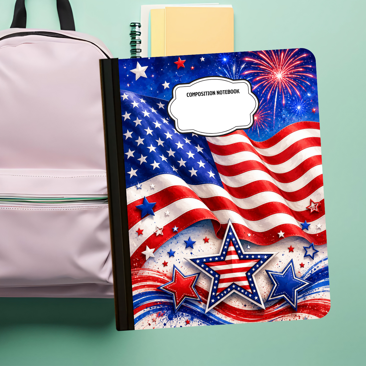 Composition Notebook - USA