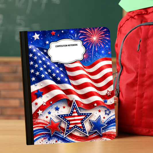Composition Notebook - USA