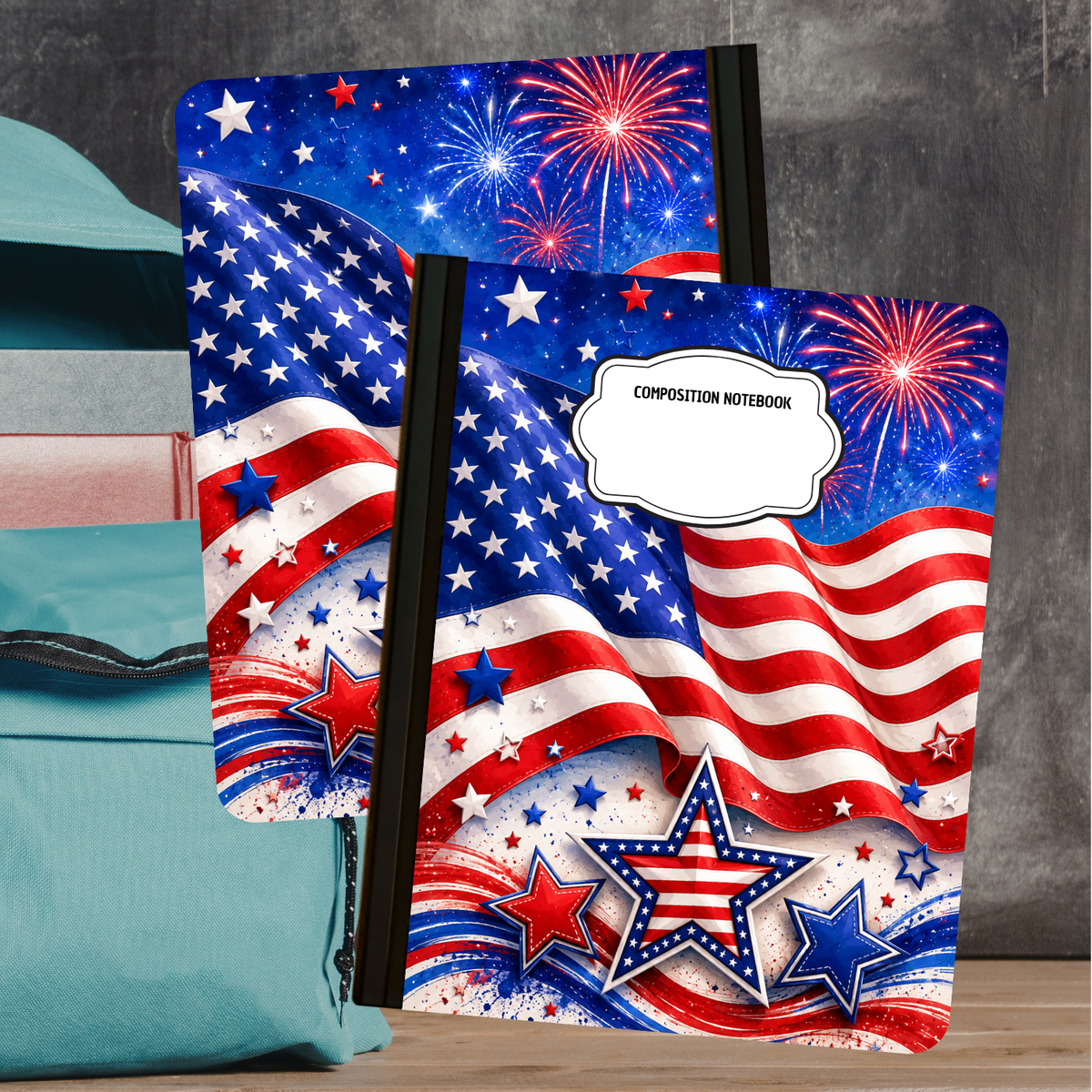 Composition Notebook - USA